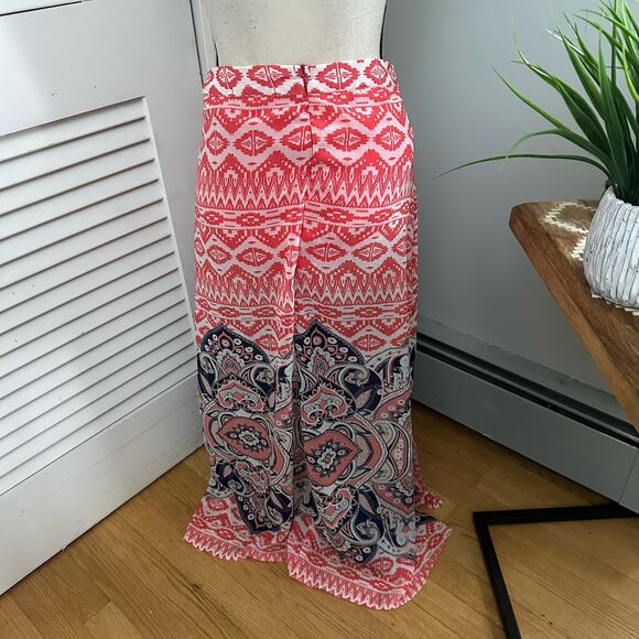 DEREK HEART Womens Skirt Medium Maxi Colorful Retro Y2K Boho Grunge Fairy - Picture 4 of 9